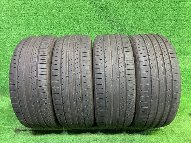 【中古】 Minerva サマー ミネルバ ラジアルF205 215/45R17 4本 3ミリ 2021年 タイヤ 17インチ 夏
