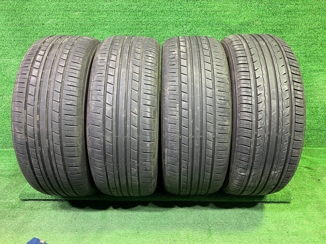 【中古】 YOKOHAMA サマー ヨコハマ エコスES31 225/45R18 4本 4ミリ 3本2023年 タイヤ 18インチ 夏
