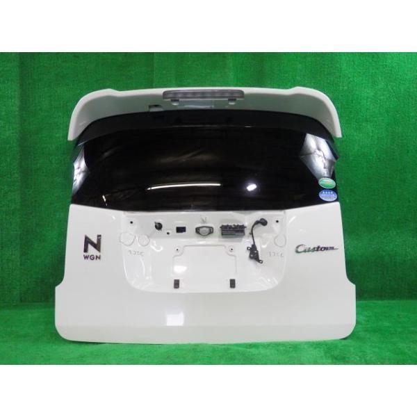【中古】 N-WGN JH2 バックドア・リアゲート カスタムG ターボパッケージ 4WD アサヒ M2LT 68100-T6G-J70ZZ NH624P