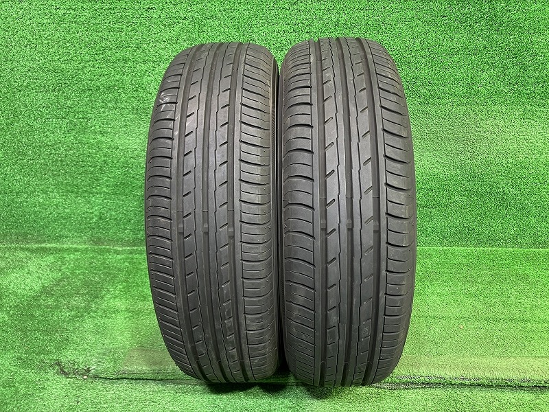 【中古】 YOKOHAMA サマー ヨコハマ ブルーアースESES32 175/65R14 2本 5ミリ 2025年 タイヤ 14インチ 夏