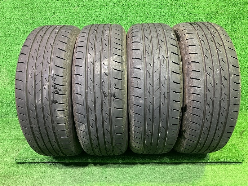 【中古】 BRIDGESTONE サマー ブリヂストン ネクストリー 215/60R16 4本 5ミリ 2022年 タイヤ 16インチ 夏