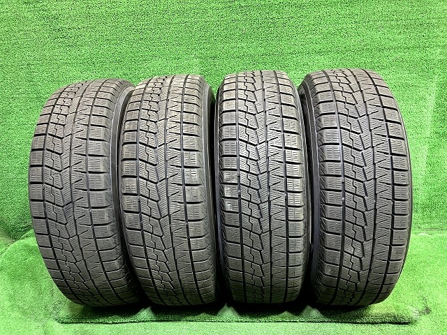 【中古】 YOKOHAMA スタッドレス ヨコハマ アイスガードIG70 205/65R16 4本 7ミリ 2022年 タイヤ 16インチ 冬