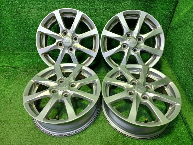 楽天市場】【中古】中古ホイール 14インチ 4本セットダイハツ純正14x4