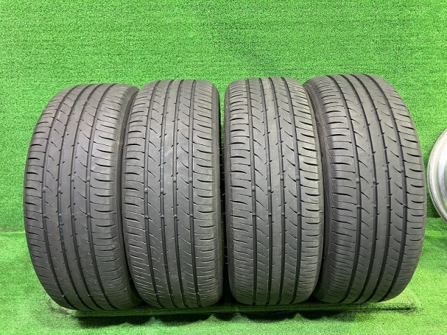【中古】 TOYO サマー トーヨー ナノエナジー3プラス 205/50R17 4本 5ミリ 2023年 タイヤ 17インチ 夏