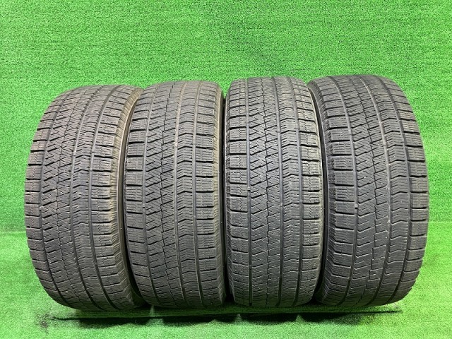 【中古】 BRIDGESTONE スタッドレス ブリヂストン ブリザックVRX2 205/55R16 4本 7ミリ 2021年 タイヤ 18インチ 冬