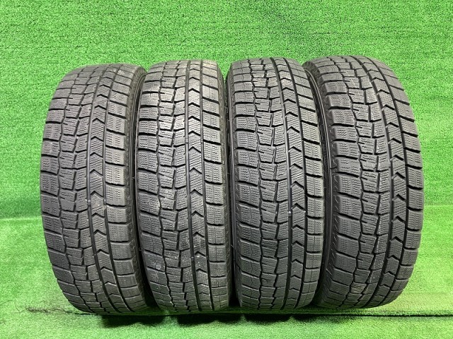 【中古】 DUNLOP スタッドレス ダンロップ ウィンターマックスWM02 175/70R14 4本 2本6ミリ 2本7ミリ タイヤ 14インチ 冬
