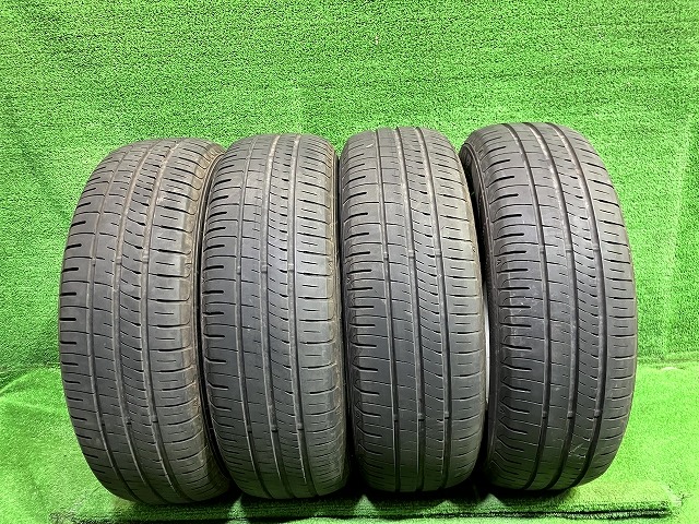 【中古】 DUNLOP サマー ダンロップ エナセーブEC204 195/65R15 4本 5ミリ 2021年 タイヤ 15インチ 夏