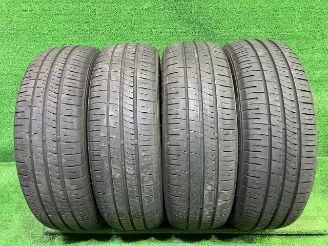 【中古】 DUNLOP サマー ダンロップ エナセーブEC204 195/60R16 4本 5ミリ 2024年 タイヤ 16インチ 夏