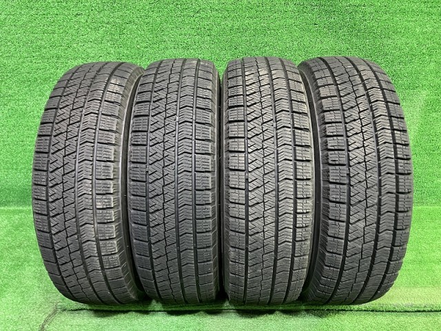 【中古】 BRIDGESTONE スタッドレス ブリヂストン ブリザックVRX2 155/65R13 4本 2本5ミリ 2本6ミリ タイヤ 13インチ 冬