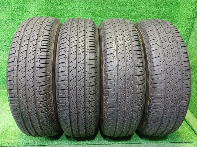 【中古】 BRIDGESTONE サマー ブリヂストン デューラーH/T6842 195/80R15 4本 2本5ミリ 2本6ミリ タイヤ 15インチ 夏