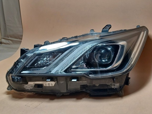 【中古】コーティング済 クラウン GRS211 左ヘッドランプ・ヘッドライト コイト 30-443 81150-30L90 2EF