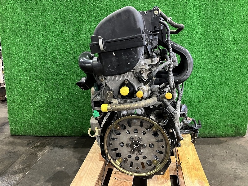 【中古】 マーチ BNK12 エンジンASSY 14C4 70TH2 4WD 10102-AX460 B16