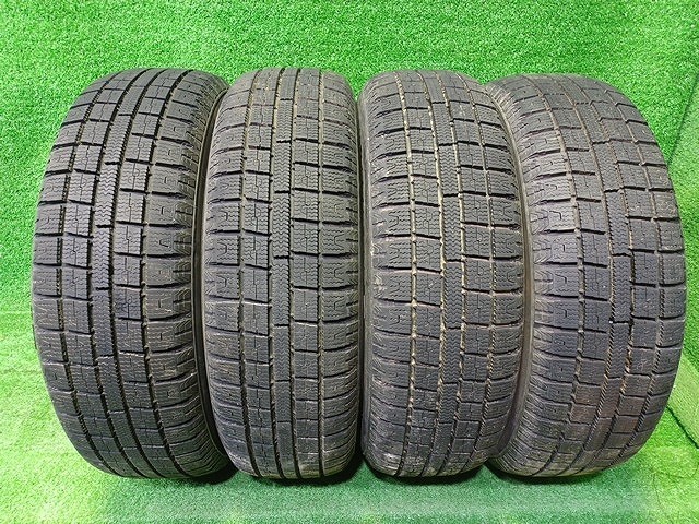 【中古】 TOYO スタッドレス トーヨー ガリットG5 155/65R14 4本 7ミリ 2019年 タイヤ 14インチ 冬
