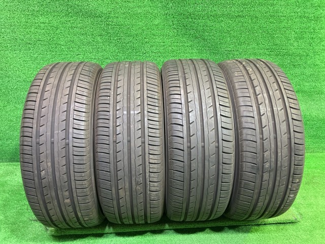 【中古】 YOKOHAMA サマー ヨコハマ ブルーアースES ES32 205/55R16 4本 5ミリ 2023年 タイヤ 16インチ 夏