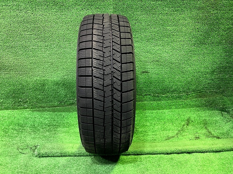 【中古】 DUNLOP スタッドレス ダンロップ ウィンターマックスWM03 175/55R15 1本 7ミリ 2021年 タイヤ 15インチ 冬