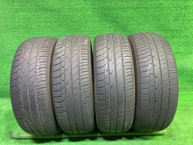 【中古】 TOYO サマー トーヨー トランパスMPZ 195/65R15 4本 3ミリ 2021年 タイヤ 15インチ 夏