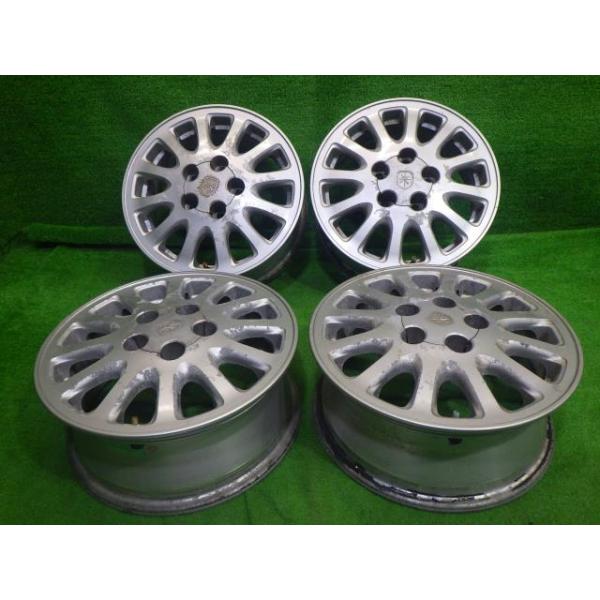 【中古】 トヨタ TOYOTA 純正 チェイサー GX90 ホイール アルミ シルバー 15インチ 6J 5穴 4本 114.3 +50