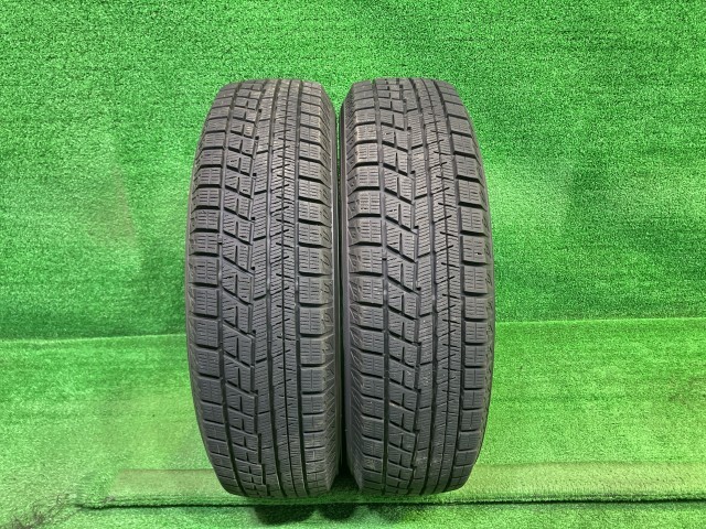 【中古】 YOKOHAMA スタッドレス ヨコハマ アイスガードIG60 165/70R14 2本 7ミリ 2022年 タイヤ 14インチ 冬