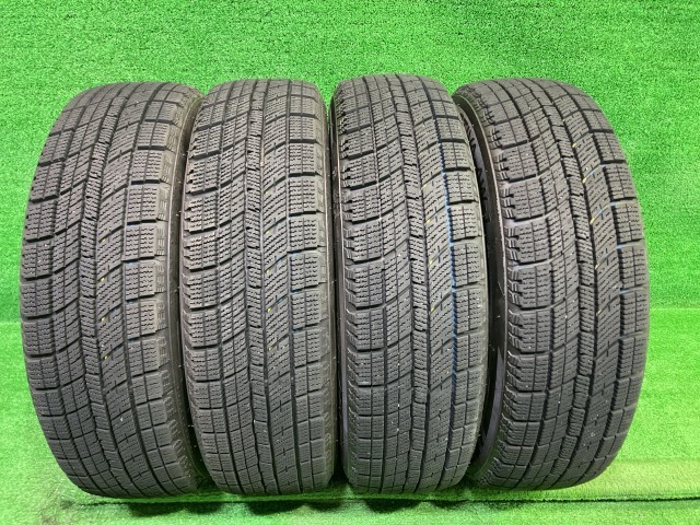 【中古】 Nankang スタッドレス ナンカン アイスアクティバAW-1 155/65R14 4本 6ミリ 2020年 タイヤ 14インチ 冬