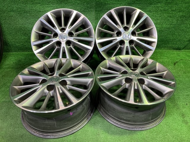 【中古】 トヨタ TOYOTA 純正 クラウン GRS201 ホイール アルミ ポリッシュ 16インチ 7J 5穴 4本 114.3 +45