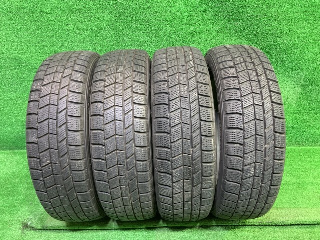 【中古】 AUTOBACS スタッドレス オートバックス ノーストレック N5 155/65R14 4本 2本6ミリ 2本7ミリ タイヤ 14インチ 冬