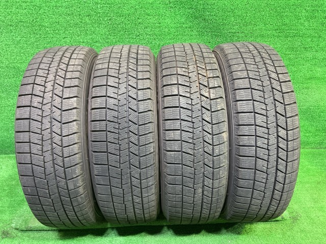 【中古】 DUNLOP スタッドレス ダンロップ ウィンターマックス WM03 175/60R16 4本 2本6ミリ 2本7ミリ タイヤ 16インチ 冬|鈴木商会 店