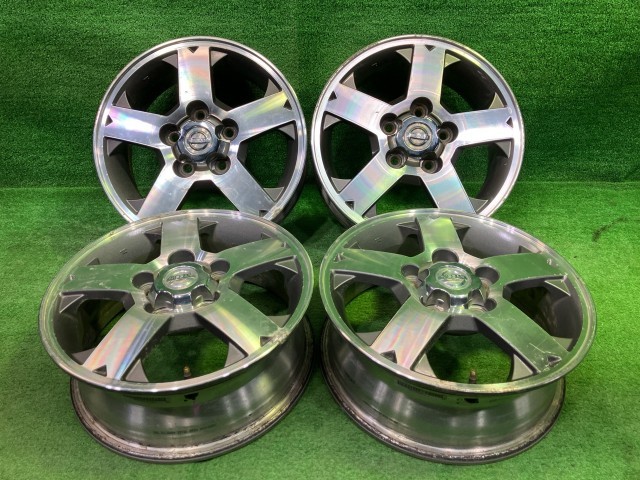 【中古】 日産 NISSAN 純正 キックス H59A ホイール アルミ ポリッシュ 15インチ 5.5J 5穴 4本 114.3 +46|鈴木商会 店