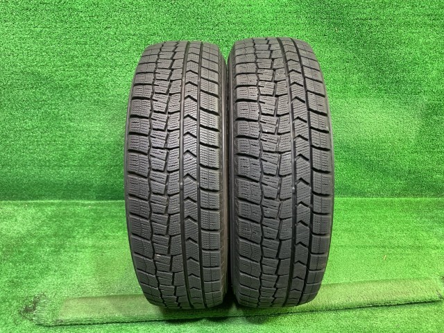 【中古】 DUNLOP スタッドレス ダンロップ ウィンターマックスWM02 175/65R15 2本 7ミリ 2022年 タイヤ 15インチ 冬 8,435円