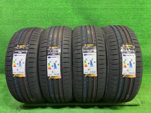 【新品】 Minerva サマー ミネルバ F205 215/50R17 4本 7ミリ 2025年 タイヤ 17インチ 夏｜鈴木商会　店 26,827円