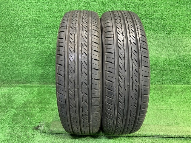 【中古】 GOODYEAR サマー グッドイヤー アレッジエコAL02 165/60R15 2本 6ミリ 2022年 タイヤ 15インチ 夏
