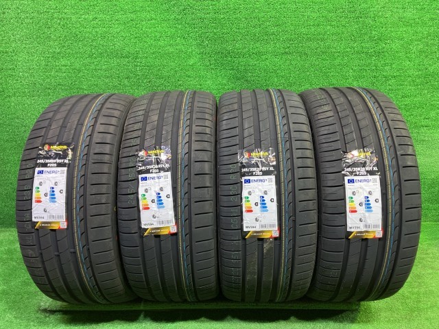 【新品】 Minerva サマー ミネルバ F205 245/35R20 4本 7ミリ 2025年 タイヤ 20インチ 夏