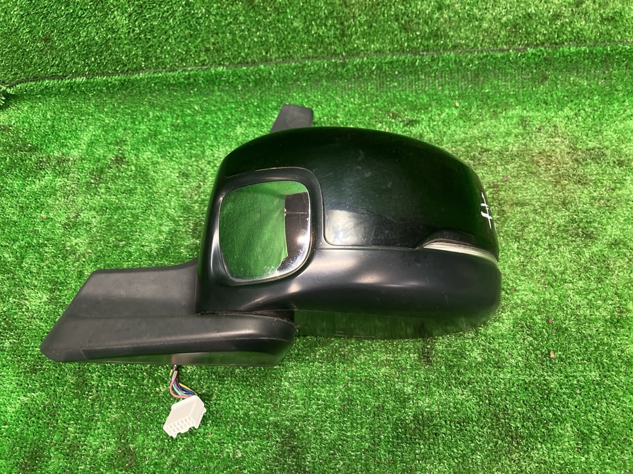 【中古】 N-BOX JF4 左サイドミラー・ドアミラー Gホンダセンシング 4WD M74 76258-TTA-J12 NH731P