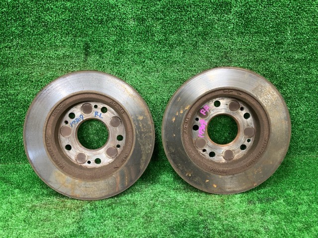 【中古】 CR-Z ZF1 リアディスクローター・ブレーキローター アルファブラックレーベル 42510-SZT-G52 NH731P