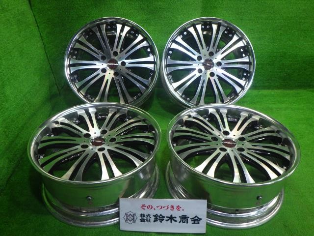 【中古】 シャレン XS20 アコード オデッセイ ホイール アルミ 18インチ 8J 5穴 4本 114.3 F+42 R+52