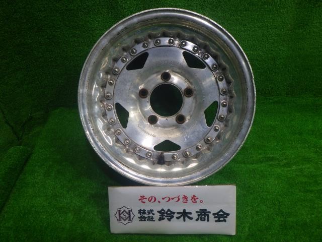 【中古】 センターライン コンボプロ アストロ アメ車 ホイール アルミ 15インチ 6.5J(実測) 5穴 1本 127 実測-13.5