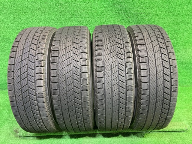 【中古】 BRIDGESTONE スタッドレス ブリヂストン ブリザック VRX3 175/65R14 4本 7ミリ 2021年 タイヤ 14インチ 冬