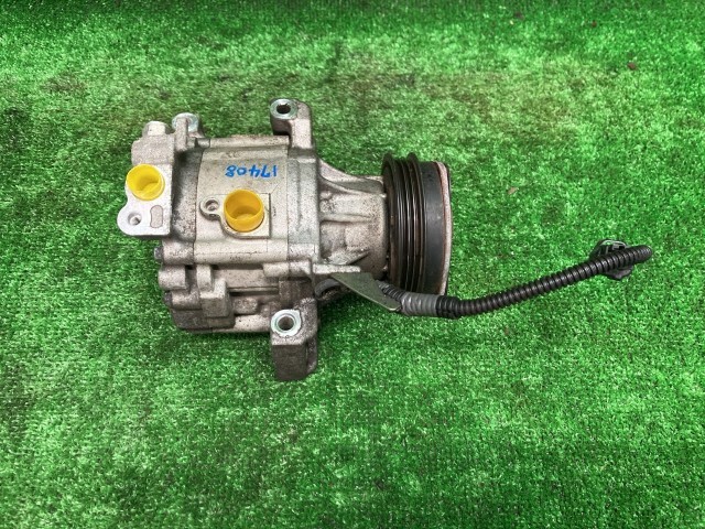 【中古】 タフト LA910S エアコンコンプレッサー Gターボ 4WD デンソー 447280-4010 88320-B2160 G63