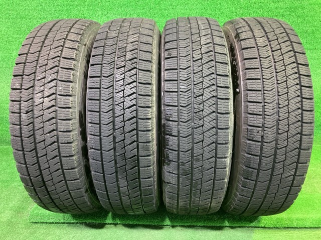 【中古】 BRIDGESTONE スタッドレス ブリヂストン ブリザックVRX2 165/70R14 4本 6ミリ 2021年 タイヤ 14インチ 冬