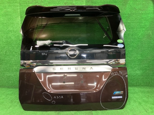【中古】 セレナ GNC27 バックドア・リアゲート X 4WD 8人 ニホンイタ M28Q8 K010M-5TAMA CAS