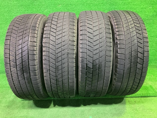 【中古】 BRIDGESTONE スタッドレス ブリジストン ブリザックVRX3 215/65R16 4本 6ミリ 2021年 タイヤ 16インチ 冬