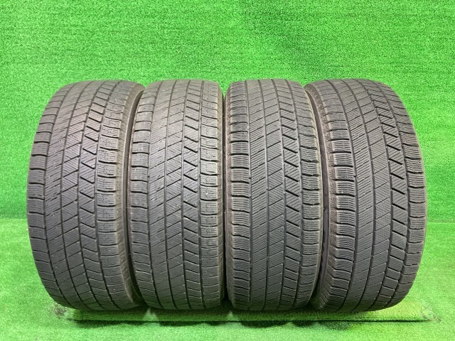 【中古】 BRIDGESTONE スタッドレス ブリヂストン ブリザックVRX3 195/55R16 4本 2本7ミリ 2本8ミリ タイヤ 16インチ 冬