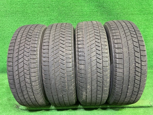 【中古】 BRIDGESTONE スタッドレス ブリヂストン ブリザックVRX3 185/60R15 4本 7ミリ 2023年 タイヤ 15インチ 冬