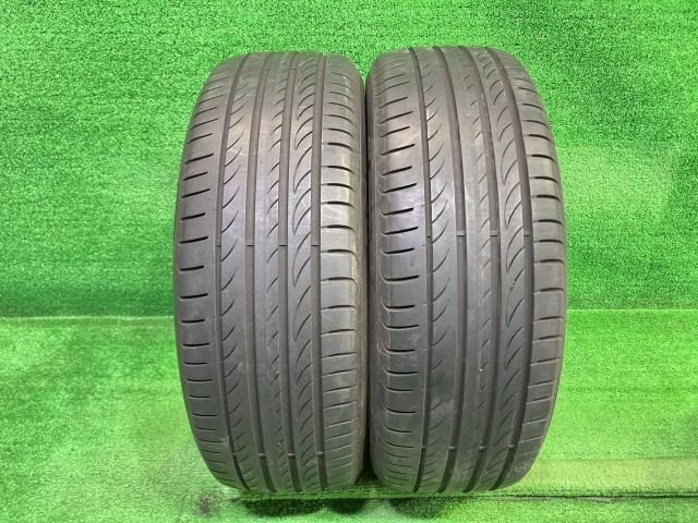 【中古】 Pirelli サマー ピレリ パワジー 195/55R16 2本 4ミリ 2022年 タイヤ 16インチ 夏