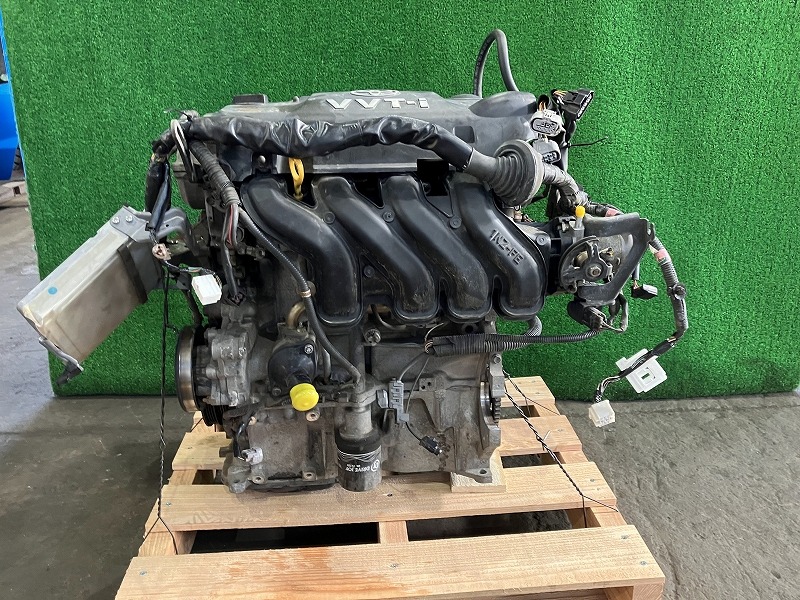 【中古】 ラウム NCZ25 エンジンASSY ラウム Cパッケージ 4WD 19000-21631 6T4
