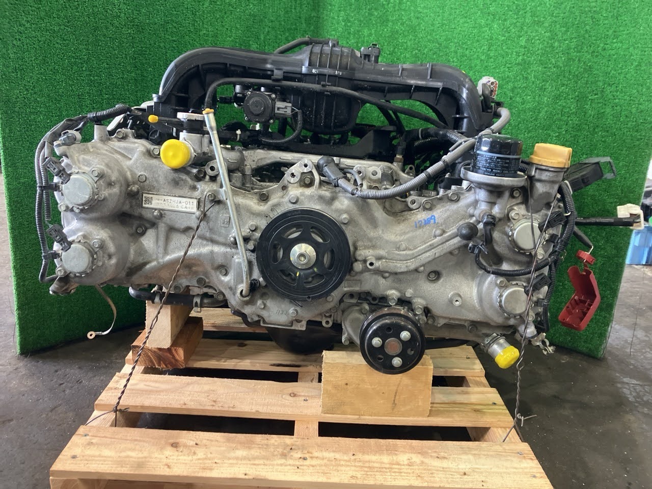 【中古】 インプレッサ GT3 エンジンASSY スポーツ 1.6I-Lアイサイト 4WD 10100CC640 J8U
