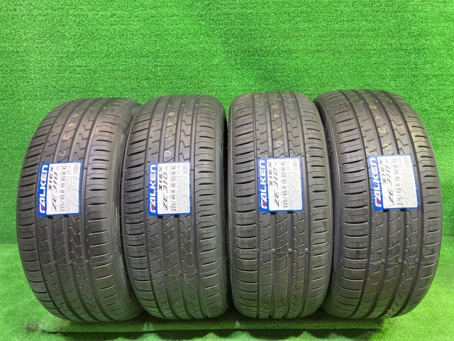 【新品】 Falken サマー ファルケン ジークスZE310R 225/45R18 4本 7ミリ 2025年 タイヤ 18インチ 夏