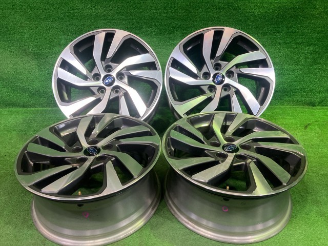 【中古】 スバル SUBARU 純正 レヴォーグ VM4 ホイール アルミ ポリッシュ 18インチ 7.5J 5穴 4本 114.3 +55