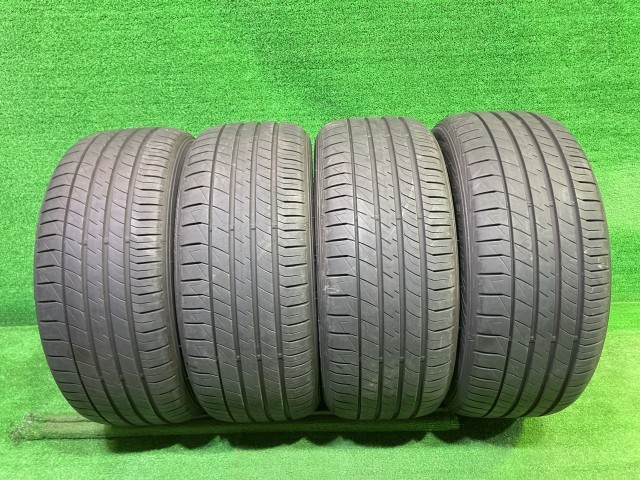 【中古】 DUNLOP サマー ダンロップ ルマンV 235/50R17 4本 6ミリ 2021年 タイヤ 17インチ 夏