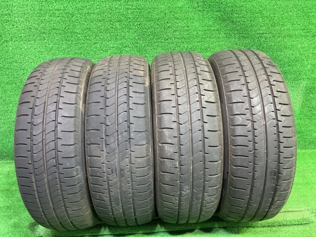 【中古】 BRIDGESTONE サマー ブリヂストン ニューノ 185/60R15 4本 5ミリ 2本2023年 タイヤ 15インチ 夏