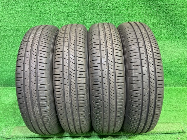 【中古】 DUNLOP サマー ダンロップ エナセーブEC204 145/80R13 4本 5ミリ 2023年 タイヤ 13インチ 夏